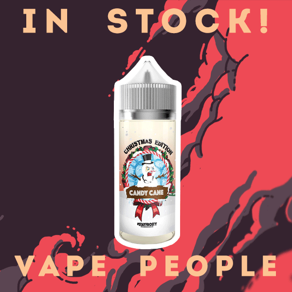 Dr Frost's Candy Cane Limited Christmas Edition e-liquid is in stock!