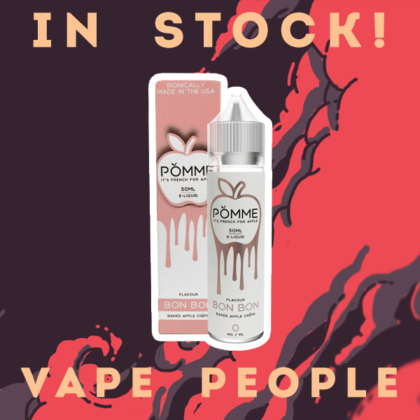 Pomme e-liquids is the first line of apple e-juices!