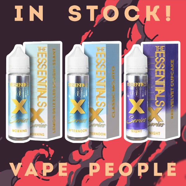 The Essentials e-liquid in 50ml nic shot edition Shortfills!