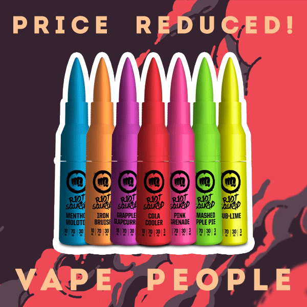 Price reduction - Riot Squad 3-packs are now only £11.95!