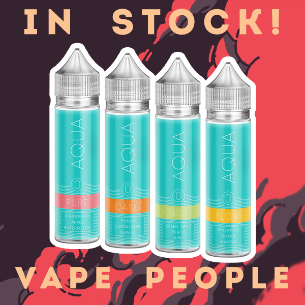 Marina Vape's Aqua 50ml short fill vape liquid is in stock!
