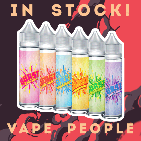 Burst by Nasty Juice 50ml short fill vape liquid are in stock!
