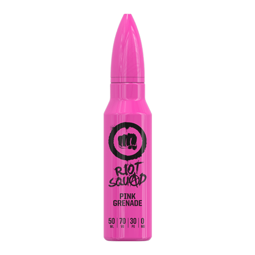 Pink Grenade vape liquid by Riot Squad - 50ml Short Fill - eJuice
