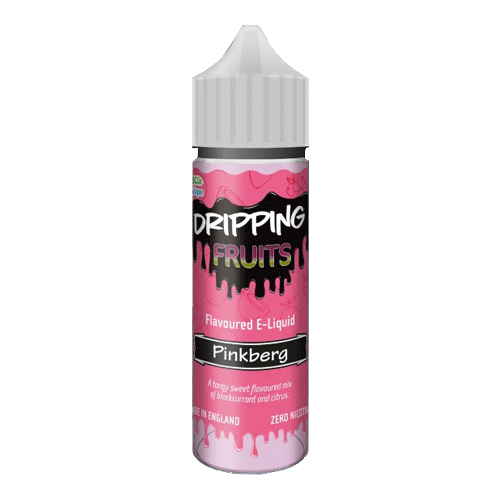 Pinkberg vape liquid by Dripping Range - 50ml Short Fill