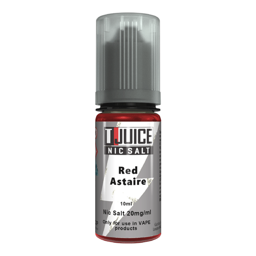 Red Astaire Nic Salt vape liquid by T-Juice - 5 x 10ml, 100ml