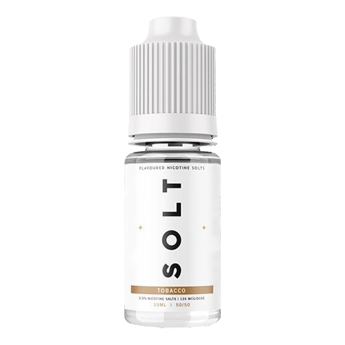 Tobacco nic salt vape liquid by Solt - 5 x 10ml, 10 x 10ml - buy UK