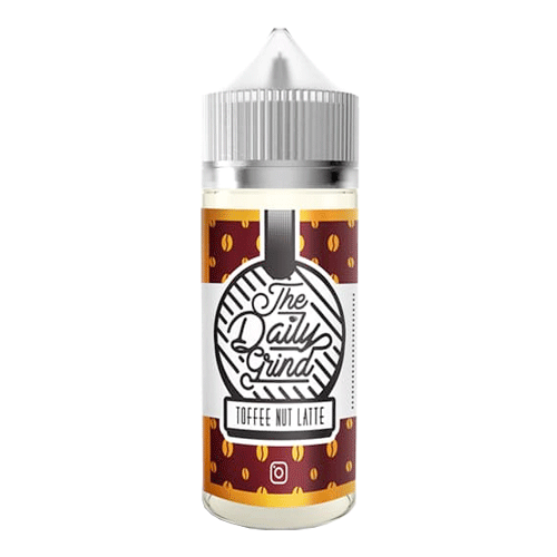 Toffee Nut Latte vape liquid by The Daily Grind - 100ml Short Fill