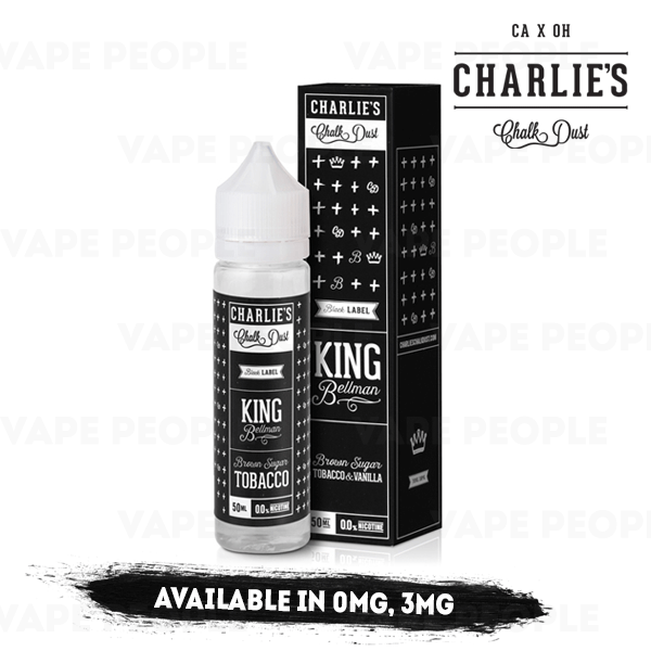 King Bellman vape liquid by Charlie's Chalk Dust - 50ml Short Fill - Buy UK