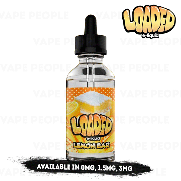 Lemon Bar vape liquid by Loaded - 100ml Short Fill - Buy UK