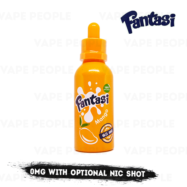 Mango vape liquid by Fantasi - 55ml Short Fill Mango vape liquid by Fantasi - 55ml Short Fill