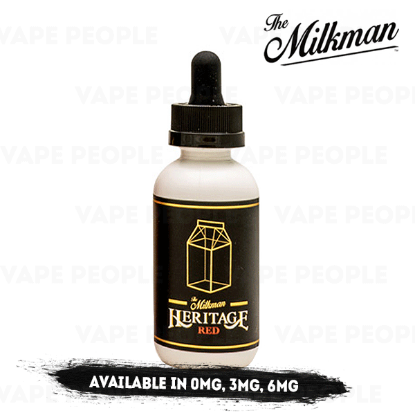 Red vape liquid by The Milkman Heritage - 50ml Short Fill Red vape liquid by The Milkman Heritage - 50ml Short Fill
