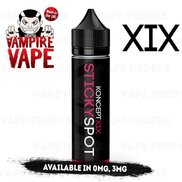 Sticky Spot vape liquid by KonceptXIX - 50ml Short Fill Sticky Spot vape liquid by KonceptXIX - 50ml Short Fill