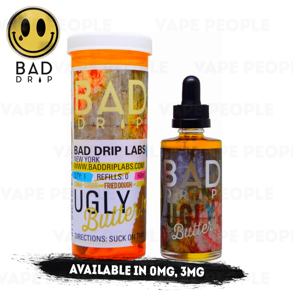 Ugly Butter e-liquid by Bad Drip - 50ml Short Fill - Best E Liquids