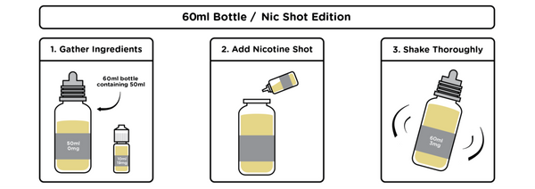 Badda Bang vape liquid by Bang Bang Juice - 50ml Short Fill / 10ml Nic Shots