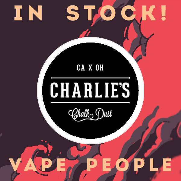 Stock expansion - Charlie's Chalk Dust - 12 flavours!