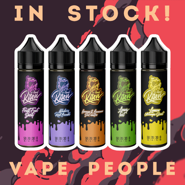 Risen e-liquids - 50ml shortfills are in stock!