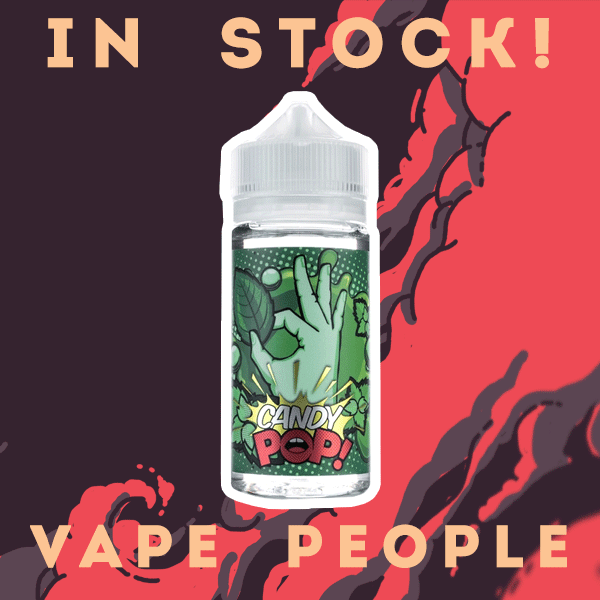 CandyPop 100 shortfill e-liquids are now in stock at just £19.99!