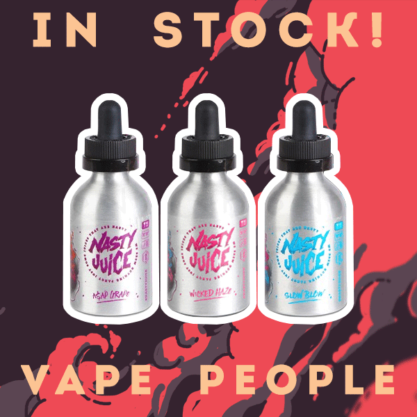 Nasty Juice 50ml shortfills e-liquids are in stock!
