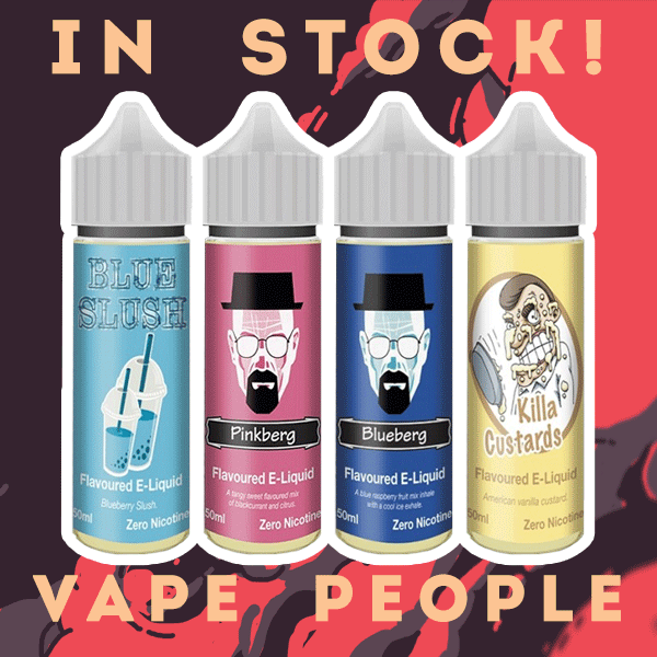 Dripping Range e-liquids are back in 50ml short fill versions!