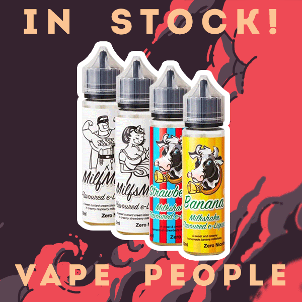Milkshake Range is back in 50ml short fill version!