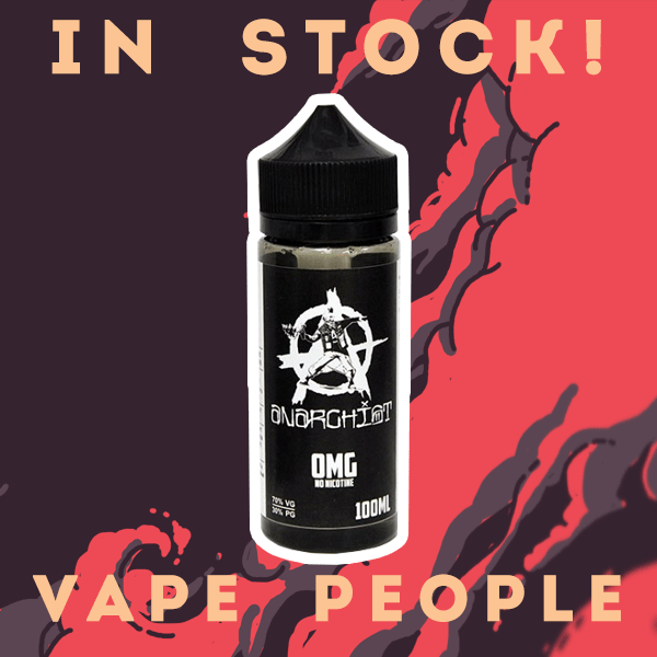 Black Anarchist e-liquid 100ml shortfills are in stock!