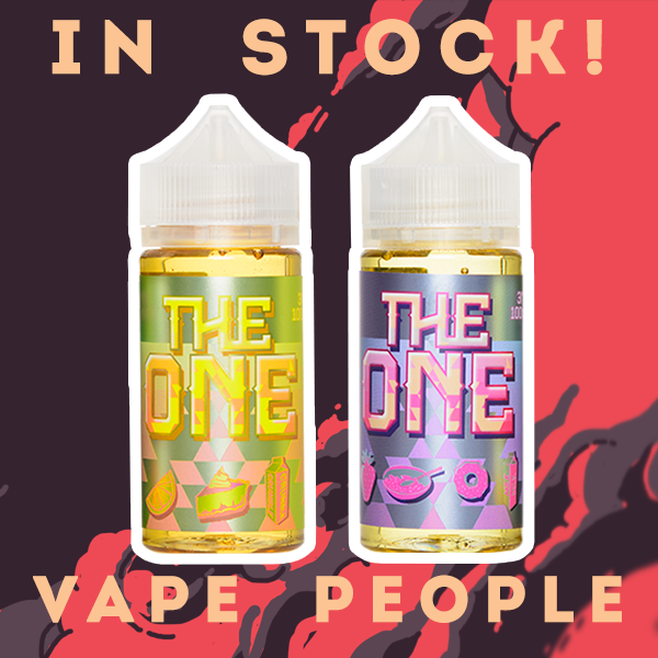 The One by Vape Beard Co 100ml short fills are in stock!