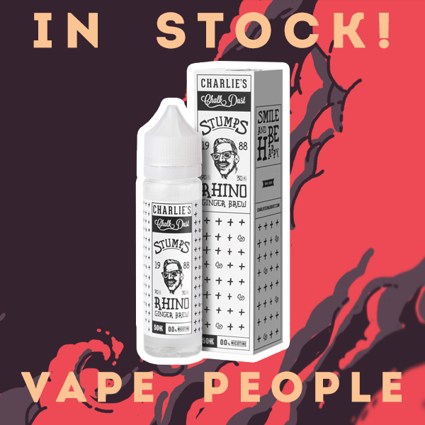 Stumps 50ml short fill vape liquids by Charlie's Chalk Dust in stock!