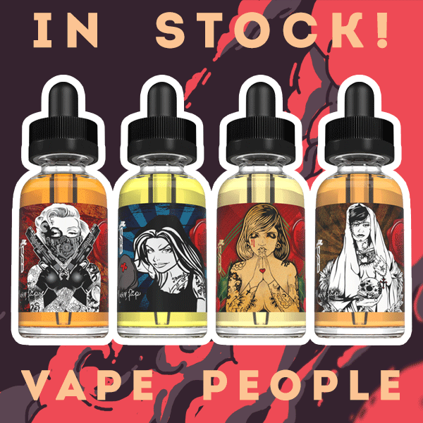 Suicide Bunny 50 ml vape liquid shortfills in stock now!