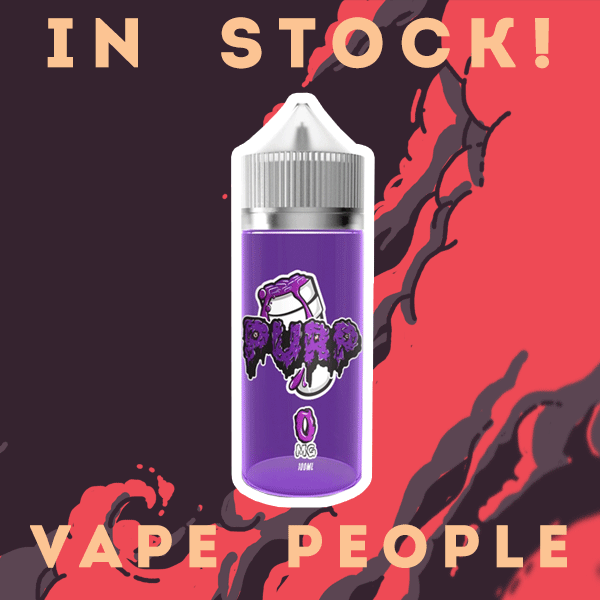 Purp 100ml shortfill vape liquids by Prohibition Labs are now in Stock!
