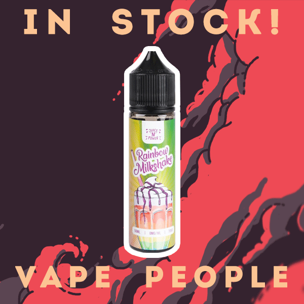 Juice 'N' Power 50ml vape liquid shortfills are in stock!