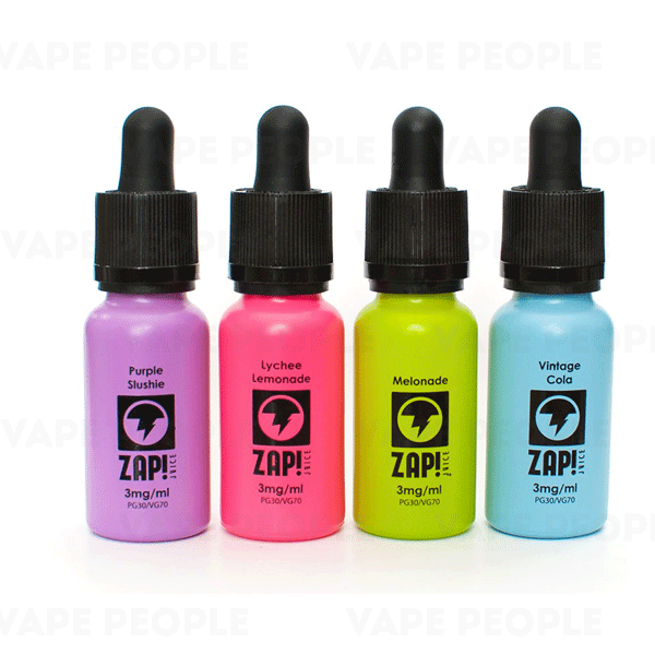 Zap Juice e-liquids are now in stock!