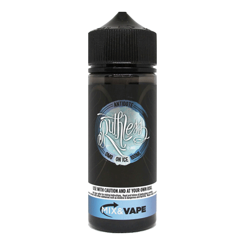 Antidote On Ice vape liquid by Ruthless  - 100ml Short Fill - Buy UK