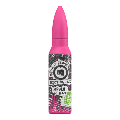 Apple Grenade vape liquid by Riot Squad's Punk Grenade - 50ml Short Fill - Buy UK