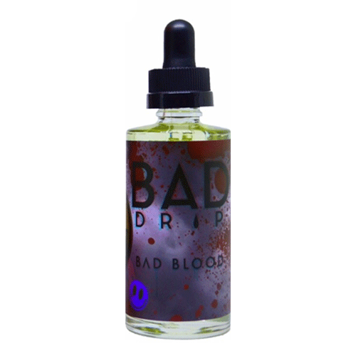 Bad Blood vape liquid by Bad Drip - 50ml Short Fill - Buy UK