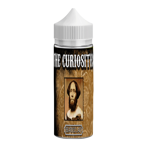 Bearded Lady vape liquid by The Curiosities - 100ml Short Fill - Buy UK