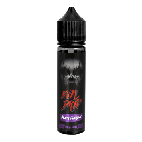 Black Currant vape liquid by Evil Drip - 50ml Short Fill - Buy UK
