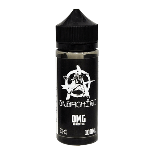 Black vape liquid by Anarchist - 100ml Short Fill