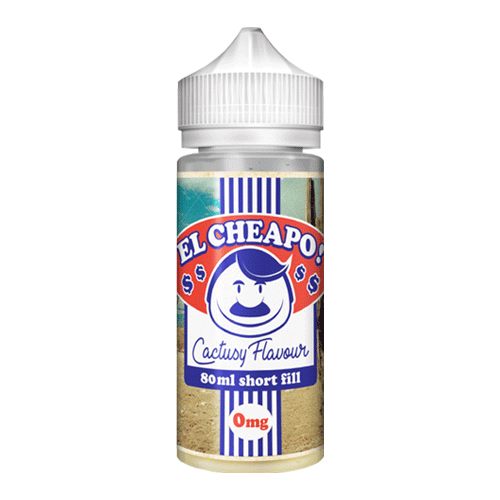 Cactusy Flavour vape liquid by El Cheapo - 80ml Short Fill