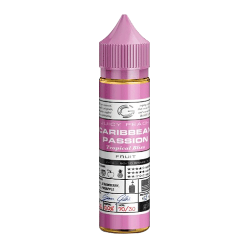 Caribbean Passion vape liquid by Glas Basix - 50ml Short Fill - Buy UK