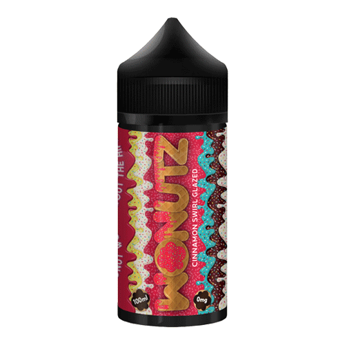 Cinnamon Swirl Glazed vape liquid by Wonutz - 100ml Short Fill - Buy UK