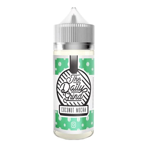 Coconut Mocha vape liquid by The Daily Grind - 100ml Short Fill - Buy UK