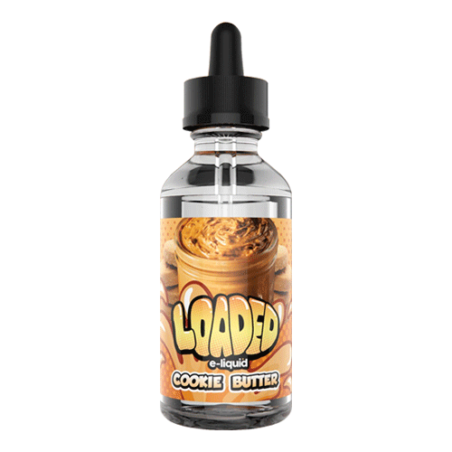 Cookie Butter vape liquid by Loaded - 100ml Short Fill - Buy UK