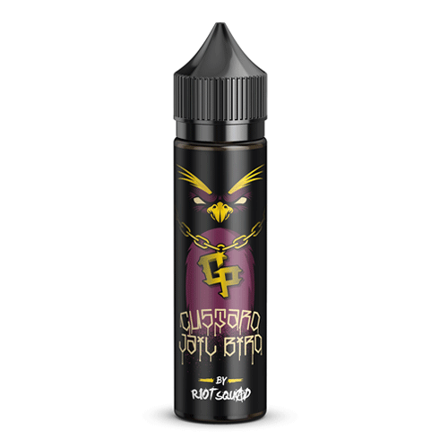 Custard Jail Bird vape liquid by Ghetto Penguin - 50ml Short Fill - Buy UK