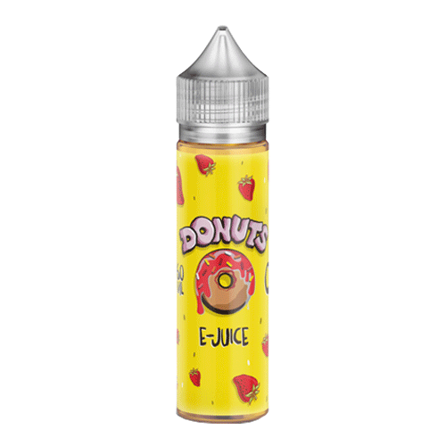 Strawberry Donuts vape liquid by Donuts - 50ml Short Fill Strawberry Donuts vape liquid by Donuts - 50ml Short Fill