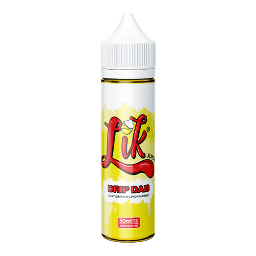 Drip Dab vape liquid by Lik Juice - 50ml Short Fill - Buy UK