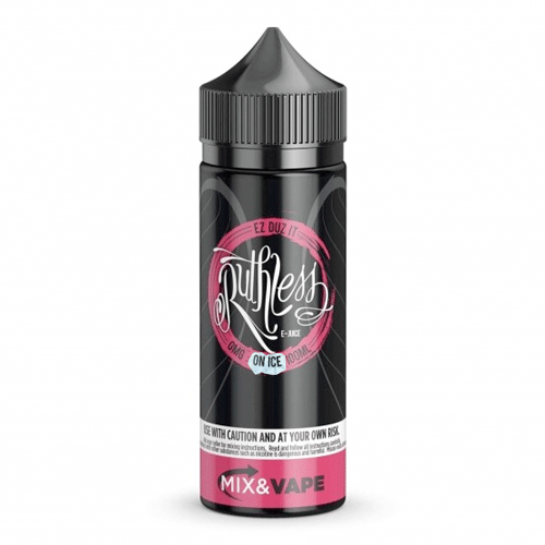 Ez Duz It On Ice vape liquid by Ruthless  - 100ml Short Fill - Buy UK