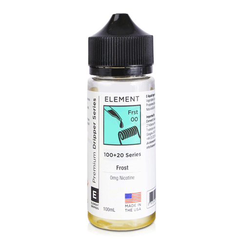 Frost Dripper (Frst) vape liquid by Element E-liquids - 100ml Short Fill - Buy UK