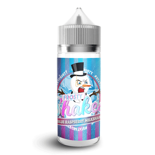 Frosty Shakes - Blue Raspberry Milkshake vape liquid by Dr Frost - 100ml Short Fill - Buy UK