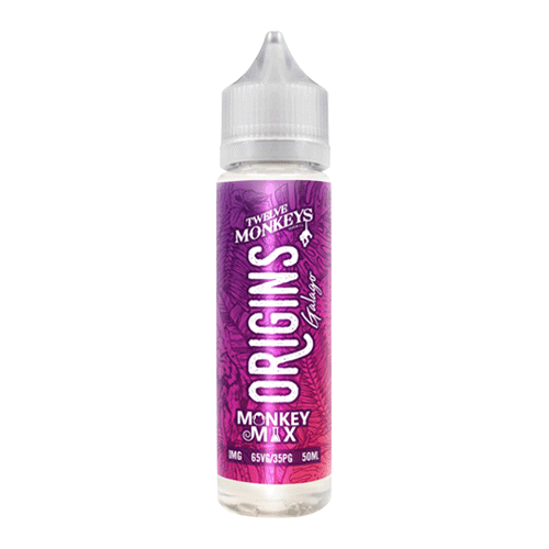 Galago vape liquid by Origins: 12 Monkeys Mix - 50ml Short Fill - Buy UK