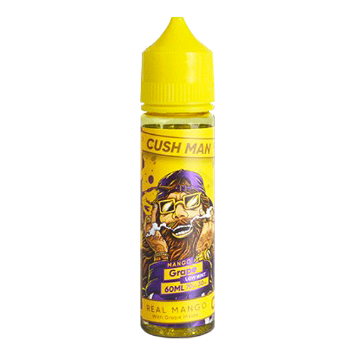 Grape Cush Man vape liquid by Nasty Juice - 50ml Short Fill - Buy UK